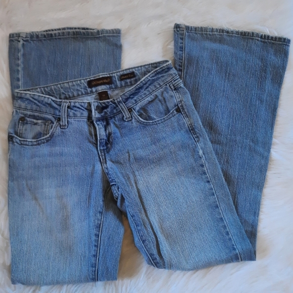 Aeropostale Stretch Flare Short Jeans - Picture 2 of 12